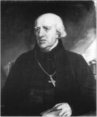 John Thomas Troy, Archbishop of Dublin, by Thomas Clement Thompson.(Courtesy of The National Gallery of Ireland)