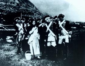 The release in September 1911 of Sidney Olcott’s ten-minute Rory O’More, a 1798 rebel-on-the-run story, set in train a series of historical films that sympathetically depicted the rebel cause. (Red Mountain Media)