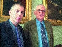 James McGuire (right) with James Quinn, Executive Editor.