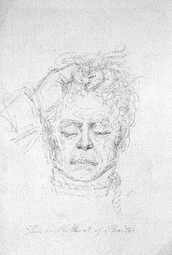 This is the Head of a Traitor by James Henry Brocas. (National Library of Ireland)