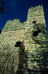 In the late fifteenth century existing defences were strengthened by the fortification of bridges and the erection of small castles or towers in the marches at key points of entry, such as this one at Kilgobbin, south County Dublin. (Chris Corlett)