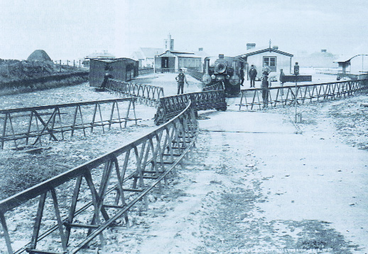 The Lartigue railway in north Kerry paid part of the cost for the development of Ballybunion Golf Club. (National Library of Ireland)
