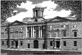 The Registry has been in the impressive James Gandon-designed King’s Inns since 1831, sharing the premises with the Honourable Society of King’s Inns. (Michael Craig)