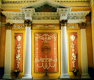 The cathedral's reredos. (Sam Hutchison)