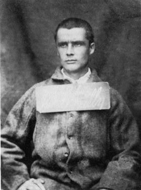 John Boyle O’Reilly in Mountjoy Gaol, 1866. (Larcom Collection, New York Public Library)