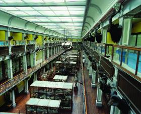 General view of the upper floors.