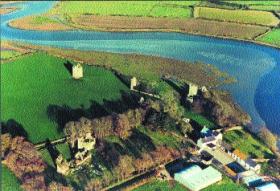 The deserted town of Clonmines, established by the Anglo-Normans at the head of Bannow Bay—initially successful but deserted by the seventeenth century. (Billy Colfer)