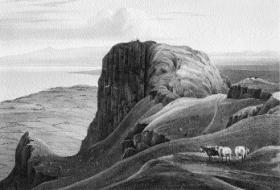 McArt’s Fort, Cave Hill—it was here in June 1795 that a select group that included Russell, Tone, Neilson and McCracken, swore the celebrated oath ‘never to desist in our efforts until we had subverted the authority of England over our country, and asserted our independence’. (Ulster Museum)