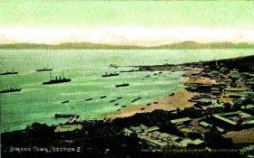 Simon’s Bay, Simonstown, South Africa—home base of the British navy’s Cape squadron