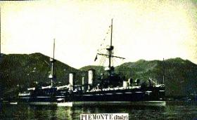 On 20 May 1910 the Italian cruiser Piemonte fired 101 ‘minute guns’ in memory of the late King Edward VII