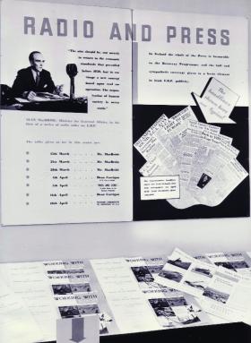 Despite ECA and OEEC criticism, Minister for External Affairs Seán MacBride insisted that the injustice of the partition of the national territory be highlighted also. (National Archives of Ireland)