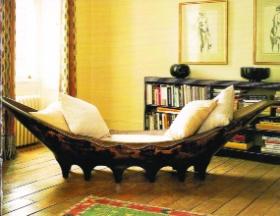Gray’s first interior was for Mrs Mathieu Lévy, a wealthy boutique-owner and milliner, and included this Pirogue day bed. A 1920 issue of Harper’s Bazaar described the apartment as ‘thoroughly modern although there is much feeling for the antique’.