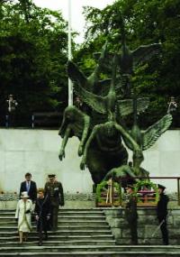 The reverential demeanour of the queen at the Garden of Remembrance was particularly unexpected and moving. Oisín Kelly’s enormous sculpture of the Children of Lir commemorates generations of Irish men and women who fought and died to end British rule in Ireland. That the British monarch was prepared to bow her head in recognition of their sacrifice is truly historic. (International Business Times)