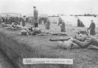 Range practice (in 1963) with the bolt-action Lee-Enfield rifle—the standard FCA weapon for most of its existence.