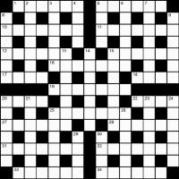 crossword no. 20 1