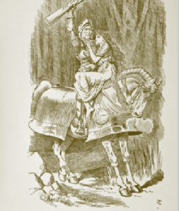 Above: How Gladstone’s ‘mission to pacify Ireland’ was seen by Punch (1872).