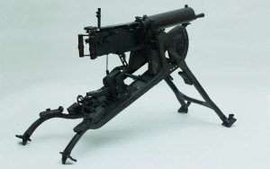 A 1908 German Maxim machine-gun. (Irish Defence Forces)