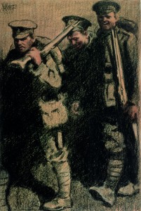  William Conor’s Off: the Ulster Division. (William Conor estate/Ulster Museum Collection)  