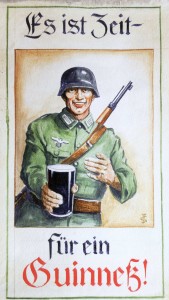 A late 1930s John Gilroy Guinness ad aimed at the German market. (D. Hughes, Gilroy was good for Guinness [Liberties Press, 2013