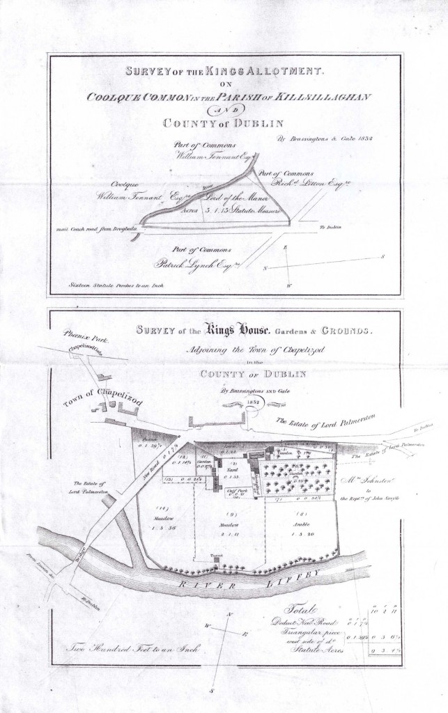  ‘Survey of the King’s Allotment. On Coolque Common in the Parish of Killsillaghan and County of Dublin’, Quit Rent Office. (NAI)