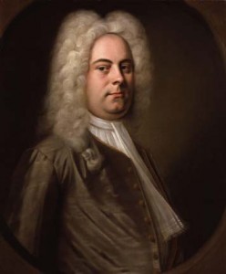 Above: George Frideric Handel by Balthasar Denner, 1727.