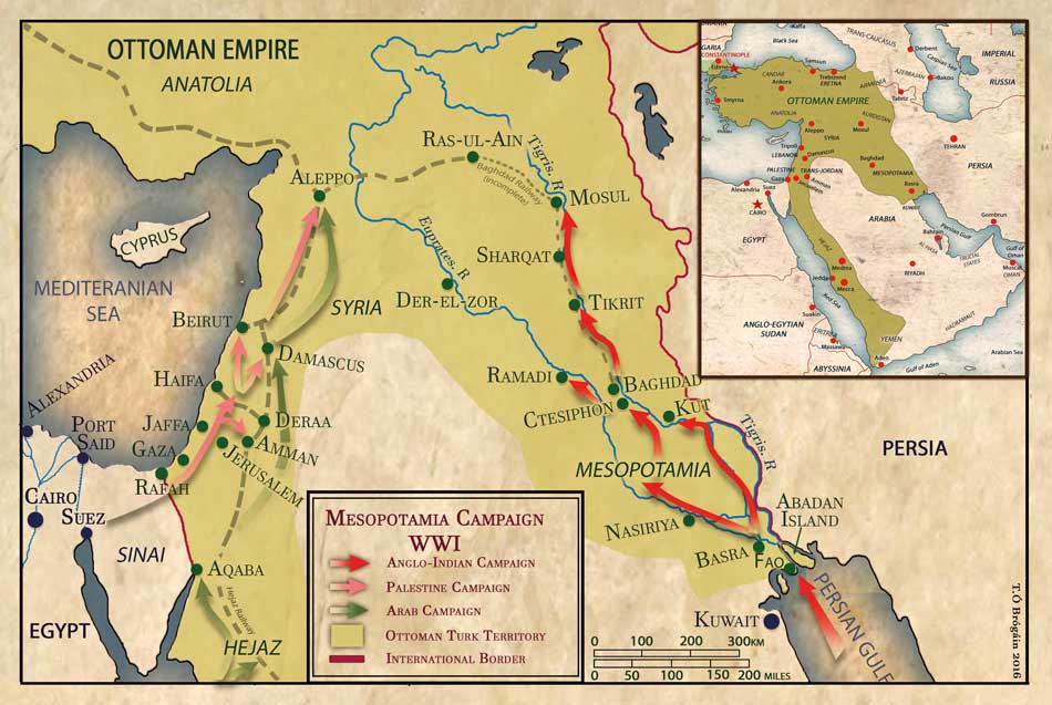Mesopotamia Camapaign WWI 1916 draft 5