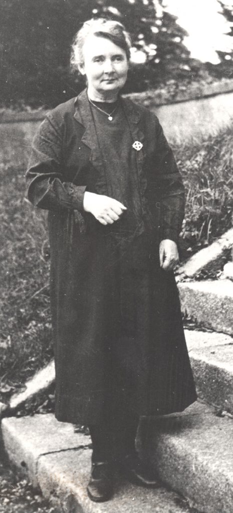 Above: Margaret Pearse Jr—along with her mother, prior to the latter’s death in 1932, she had shouldered the financial burden of running St Enda’s. (Pearse Museum)